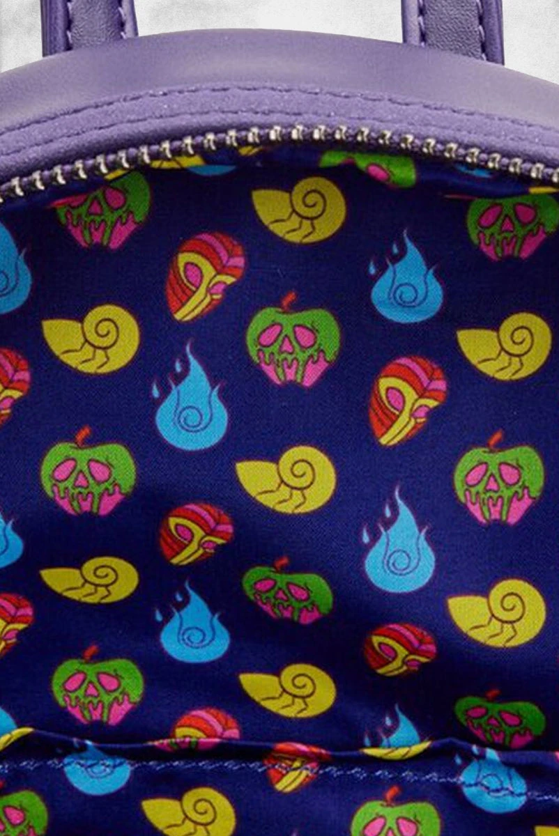 LOUNGEFLY Disney - Villains (Glow In The Dark) Mini-Backpack 7 LOUNGEFLY Disney - Villains (Glow In The Dark) Mini-Backpack - Image 5