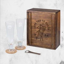 Nightmare Before Christmas - Jack & Sally Beer Glass Set