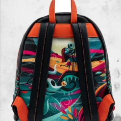 LOUNGEFLY Nightmare Before Christmas - Meant To Be Mini-Backpack -Mortem Horror Shop disney nightmare meant to be backpack