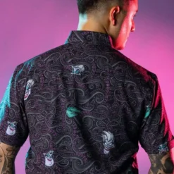 Disney "Sea Witch" Button-Up 9 Disney "Sea Witch" Button-Up -Mortem Horror Shop disney villians ursala shirt