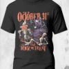 October 31st T-Shirt -Mortem Horror Shop doa october 31 shirt