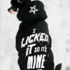 Lick Dog Hoodie -Mortem Horror Shop dog pet hoodie