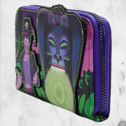 LOUNGEFLY The Princess And The Frog - Dr. Facilier Zip Wallet -Mortem Horror Shop dr facilier zip wallet