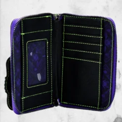 LOUNGEFLY The Princess And The Frog - Dr. Facilier Zip Wallet -Mortem Horror Shop dr facilier zip wallet loungefly