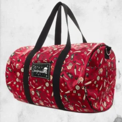 True Crime Duffle Bag -Mortem Horror Shop dufflebag sourpuss