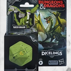 Dungeon & Dragons - Dicelings -Mortem Horror Shop dungeon dragons green d20