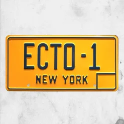 Ghostbusters - ECTO-1 Plate