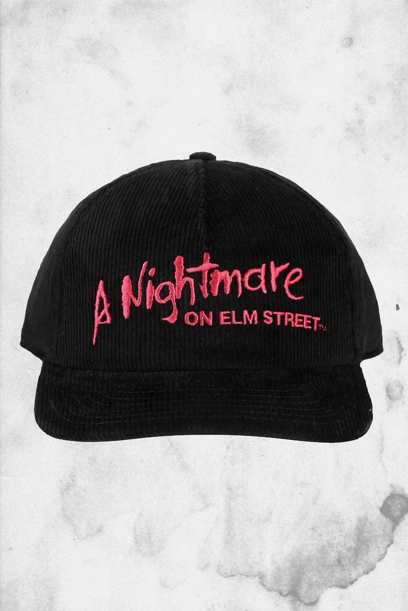 Bioworld A Nightmare On Elm Street - Corduroy Logo Hat 6 Bioworld A Nightmare On Elm Street - Corduroy Logo Hat - Image 4