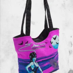 Elvira - Moon Bathing Beach Tote Bag