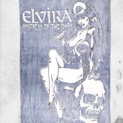 Elvira (Glow In The Dark) Throw Fleece Blanket