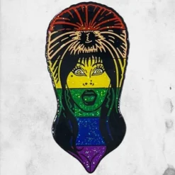 Elvira Pride Glitter (Enamel Pin)