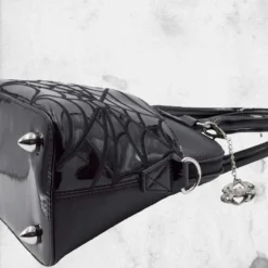 Elvira - Macabre Mobile Black Purse -Mortem Horror Shop elvira purse mobile black spider