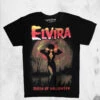 Elvira- Halloween Queen Tee -Mortem Horror Shop elvira queen of halloween shirt