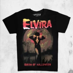 Elvira- Halloween Queen Tee
