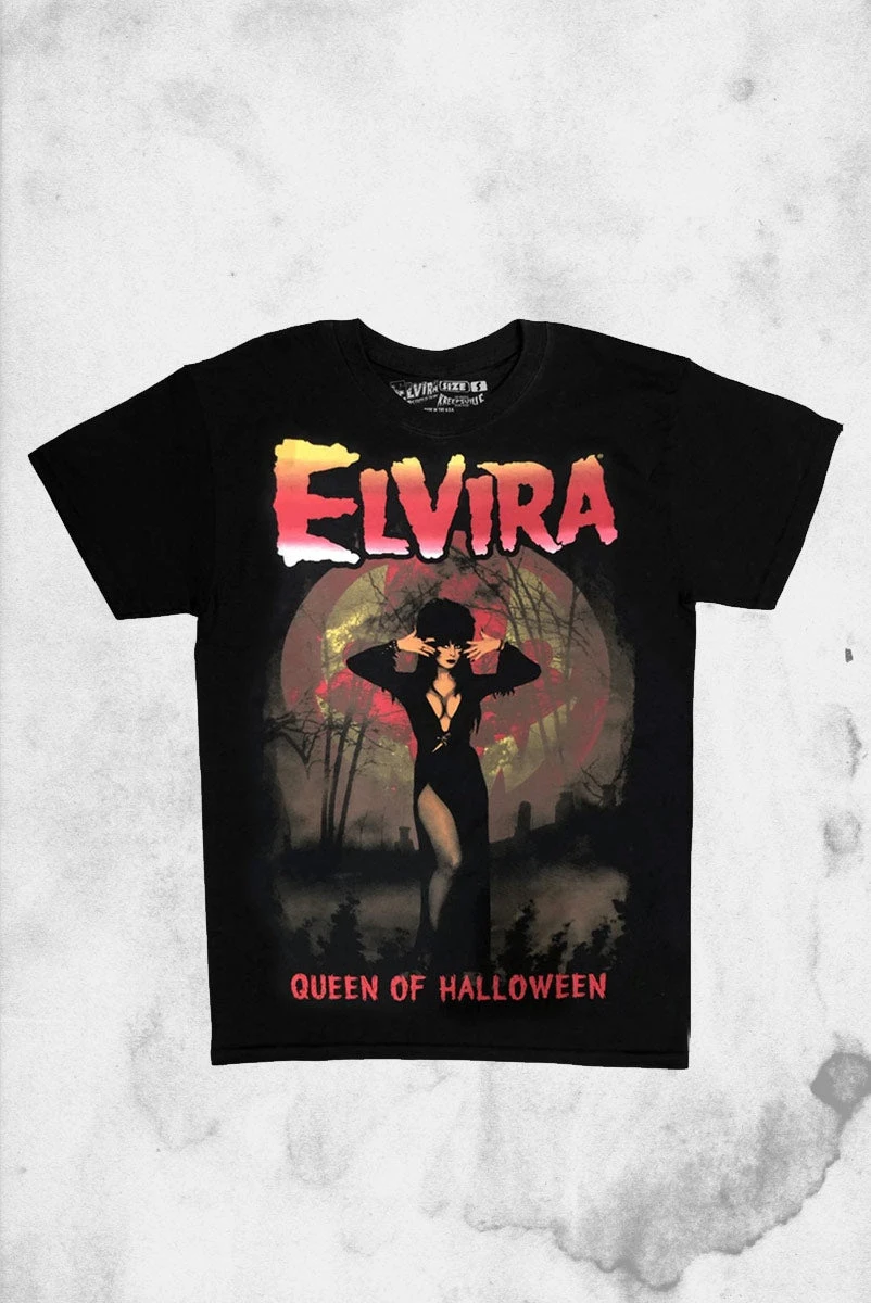 Elvira- Halloween Queen Tee 3 Elvira- Halloween Queen Tee