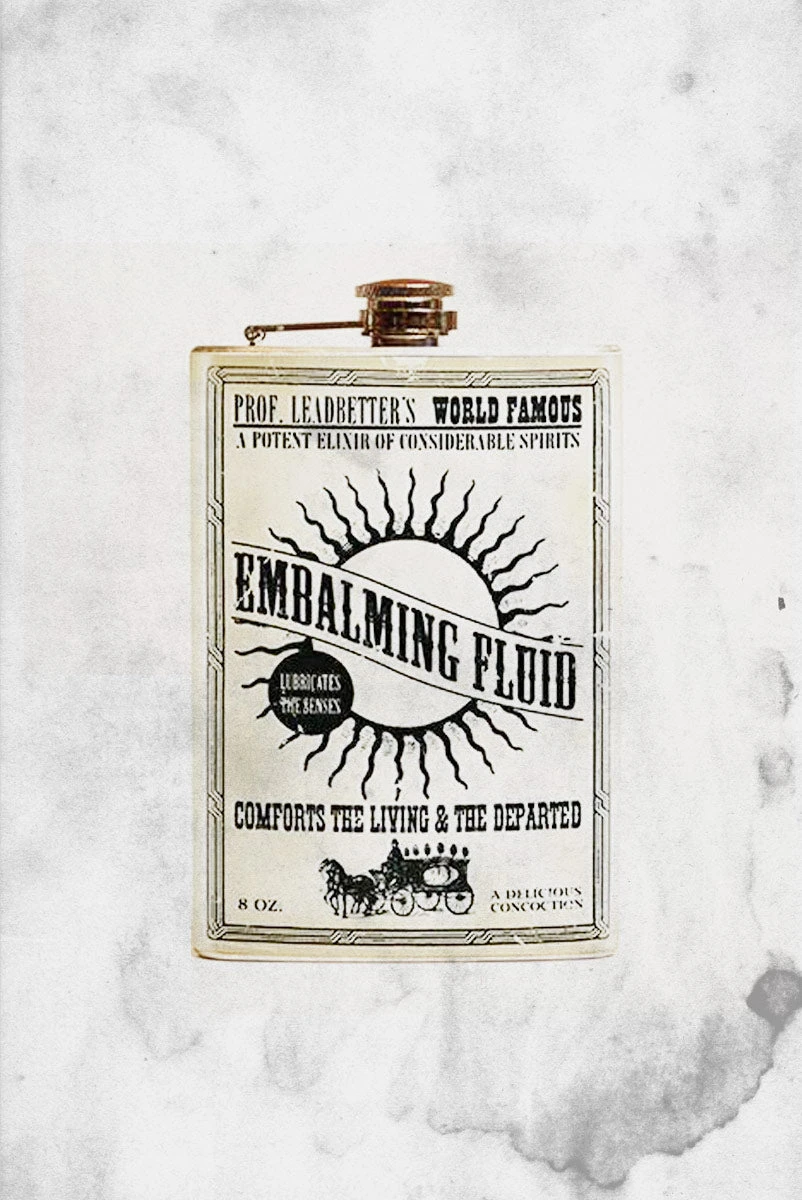 Embalming Fluid Flask 3 Embalming Fluid Flask