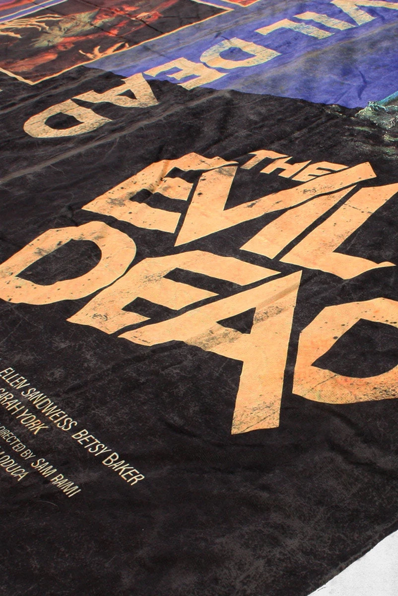 Evil Dead VHS Throw Blanket 5 Evil Dead VHS Throw Blanket - Image 3
