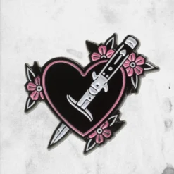 Feelin' Stabby (Enamel Pin)