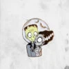 Monster Love (Enamel Pin) -Mortem Horror Shop frank bride enamel pin