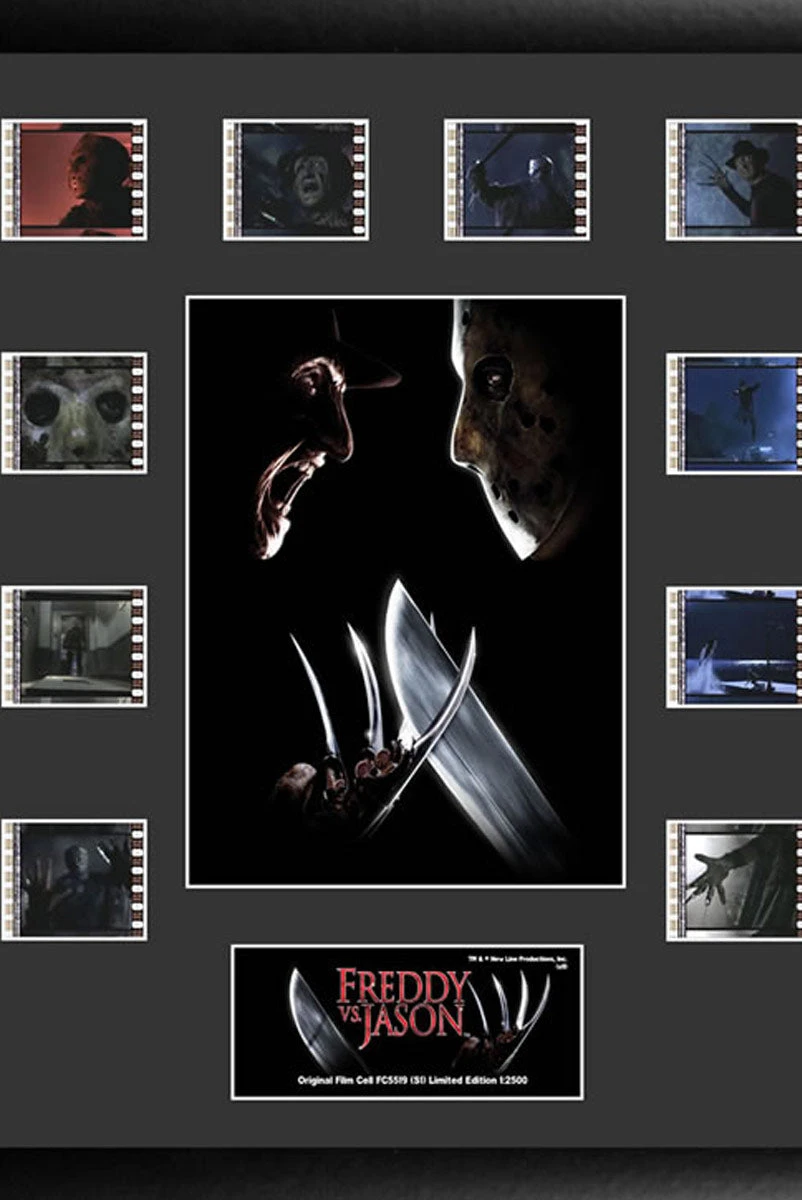Freddy Vs Jason - Film Cell Montage (Series 1) 4 Freddy Vs Jason - Film Cell Montage (Series 1) - Image 2