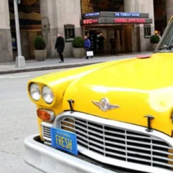 The Fresh Prince Of Bel Air - Taxi Fresh Plate -Mortem Horror Shop fresh prince taxi plate