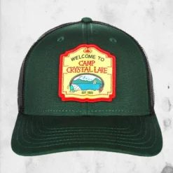 Bioworld Friday The 13th - "Camp Crystal Lake" Patch Trucker Hat