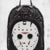 LOUNGEFLY Friday The 13th - Jason Mask Mini-Backpack 2 LOUNGEFLY Friday The 13th - Jason Mask Mini-Backpack -Mortem Horror Shop friday the 13th jason loungefly bag