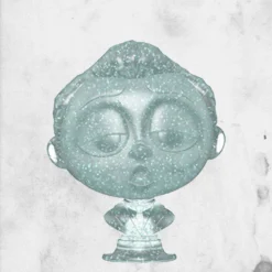 FUNKO The Haunted Mansion - Glitter Mini Figure -Mortem Horror Shop funk haunted mansion singing bust