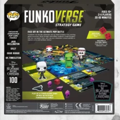 Nightmare Before Christmas - Funkoverse 100 Game -Mortem Horror Shop funkoverse nightmare game disney