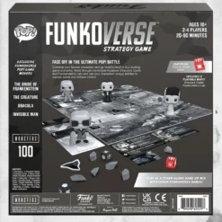 Universal Monsters - Funkoverse 100 Game -Mortem Horror Shop funkoverse universal monsters game