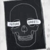Future Ghost Skull Throw Blanket -Mortem Horror Shop future ghost blanket