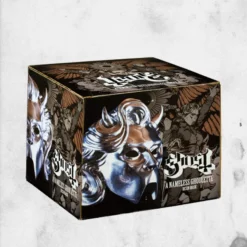 TRICK OR TREAT STUDIOS Ghost - Chrome Ghoulette Nameless Ghoul Mask -Mortem Horror Shop ghost band mask