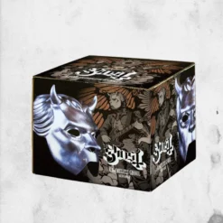 TRICK OR TREAT STUDIOS Ghost - Chrome Nameless Ghoul Mask -Mortem Horror Shop ghost band mask resin