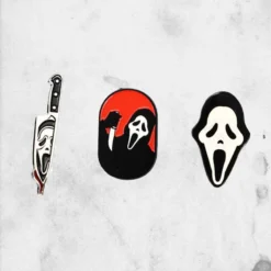 Bioworld Scream - Ghost Face - Set (Enamel Pin)