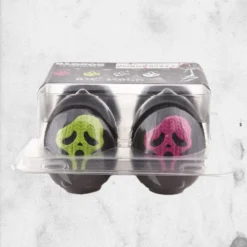 Scream - Ghost Face Handmade By Robots - 4 Pack Eggs -Mortem Horror Shop ghost face hand made robot figure