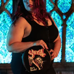 Ghost - Shapeshifter - He's Back (Faceplate) -Mortem Horror Shop ghost hes back purse