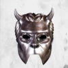 TRICK OR TREAT STUDIOS Ghost - Chrome Nameless Ghoul Mask -Mortem Horror Shop ghost nameless ghoul replica mask