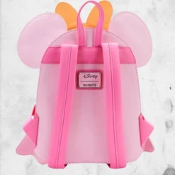 LOUNGEFLY Disney - Pastel Ghost Minnie Mouse Glow-in-the-Dark Mini Backpack 10 LOUNGEFLY Disney - Pastel Ghost Minnie Mouse Glow-in-the-Dark Mini Backpack -Mortem Horror Shop ghost pastel minnie mouse disney purse
