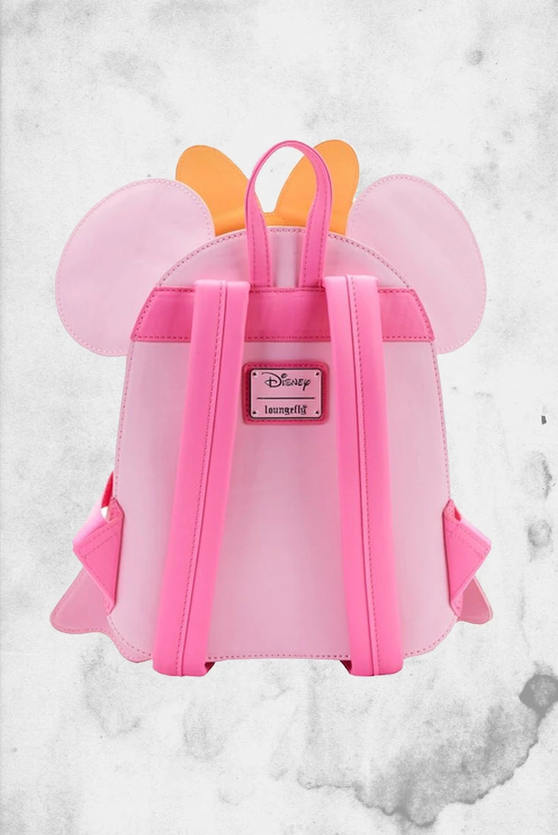 LOUNGEFLY Disney - Pastel Ghost Minnie Mouse Glow-in-the-Dark Mini Backpack 6 LOUNGEFLY Disney - Pastel Ghost Minnie Mouse Glow-in-the-Dark Mini Backpack - Image 4