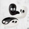 Spooky Salt & Pepper Shakers 1 Spooky Salt & Pepper Shakers -Mortem Horror Shop ghost salt and pepper shakers