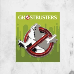 Ghostbusters - Logo (Enamel Pin) -Mortem Horror Shop ghostbusters logo pin
