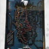 Ghostbusters - NYC Subway Map (Aluminum Sign) -Mortem Horror Shop ghostbusters new york subway metal sign