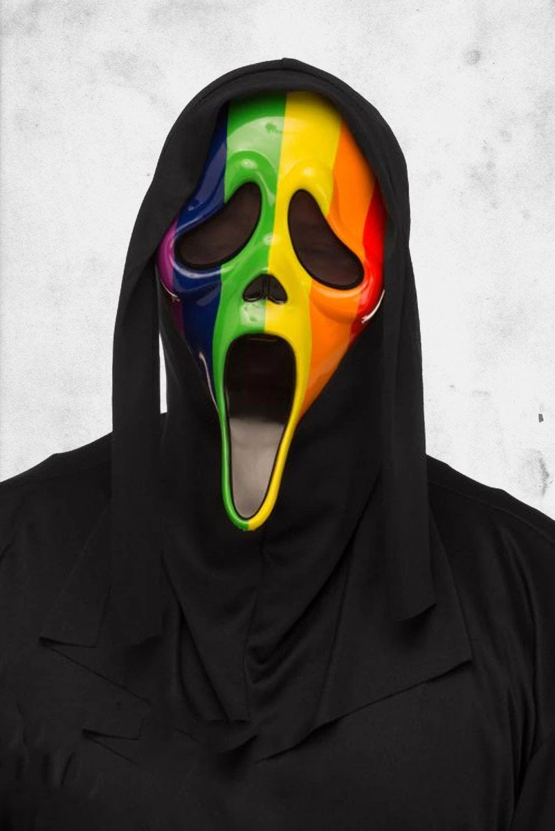 Ghost Face - Pride Mask 3 Ghost Face - Pride Mask