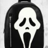 Bioworld Ghostface - Glow In The Dark Mini-Backpack 2 Bioworld Ghostface - Glow In The Dark Mini-Backpack -Mortem Horror Shop ghostface scream backpack