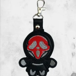 Ghostface Keychain 7 Ghostface Keychain -Mortem Horror Shop ghostface scream keychain horror