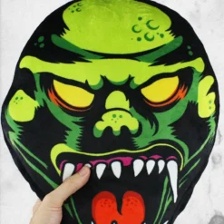 Goosebumps Haunted Mask Plush Pillow -Mortem Horror Shop goosebumps book pillow halloween