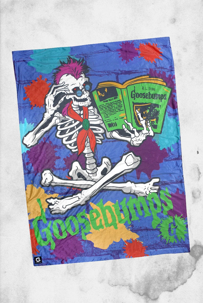Goosebumps - Curly Throw Blanket 3 Goosebumps - Curly Throw Blanket