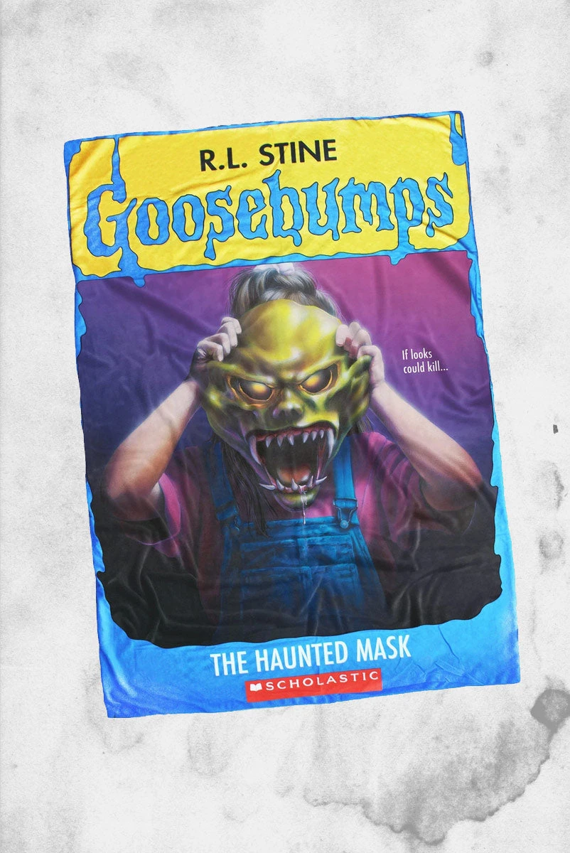 Goosebumps - Haunted Mask Throw Blanket 3 Goosebumps - Haunted Mask Throw Blanket