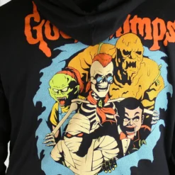 Goosebumps Gang Zip Hoodie -Mortem Horror Shop goosebumps movie hoodie