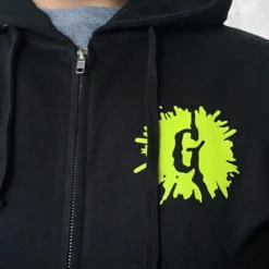 Goosebumps Gang Zip Hoodie -Mortem Horror Shop goosebumps movie logo hoodie